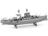 Model Kit USS Arizona Battleship Challenging Difficulty Steel Model Metal Earth MMS097