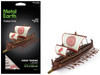 Model Kit Greek Trireme Warship Expert Difficulty Steel Model Metal Earth PS2021