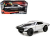 Roman's Chevrolet Camaro Z/28 Silver "Fast & Furious 7" Movie 1/24 Diecast Model Car Jada 97166