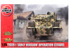 Level 3 Model Kit Tiger I Early Version Tank Operation Citadel with 2 Scheme Options Level 3 1/35 Plastic Model Kit Airfix A1354
