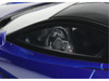 2023 McLaren 750S Coupe Blue Metallic with Black Top 1/18 Model Car GT Spirit GT458