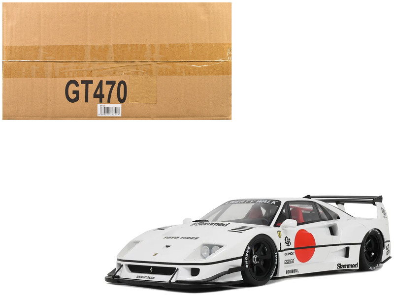 GT Spirit GTS470 1/18 LB WORKS F40 2023 White Resin Model