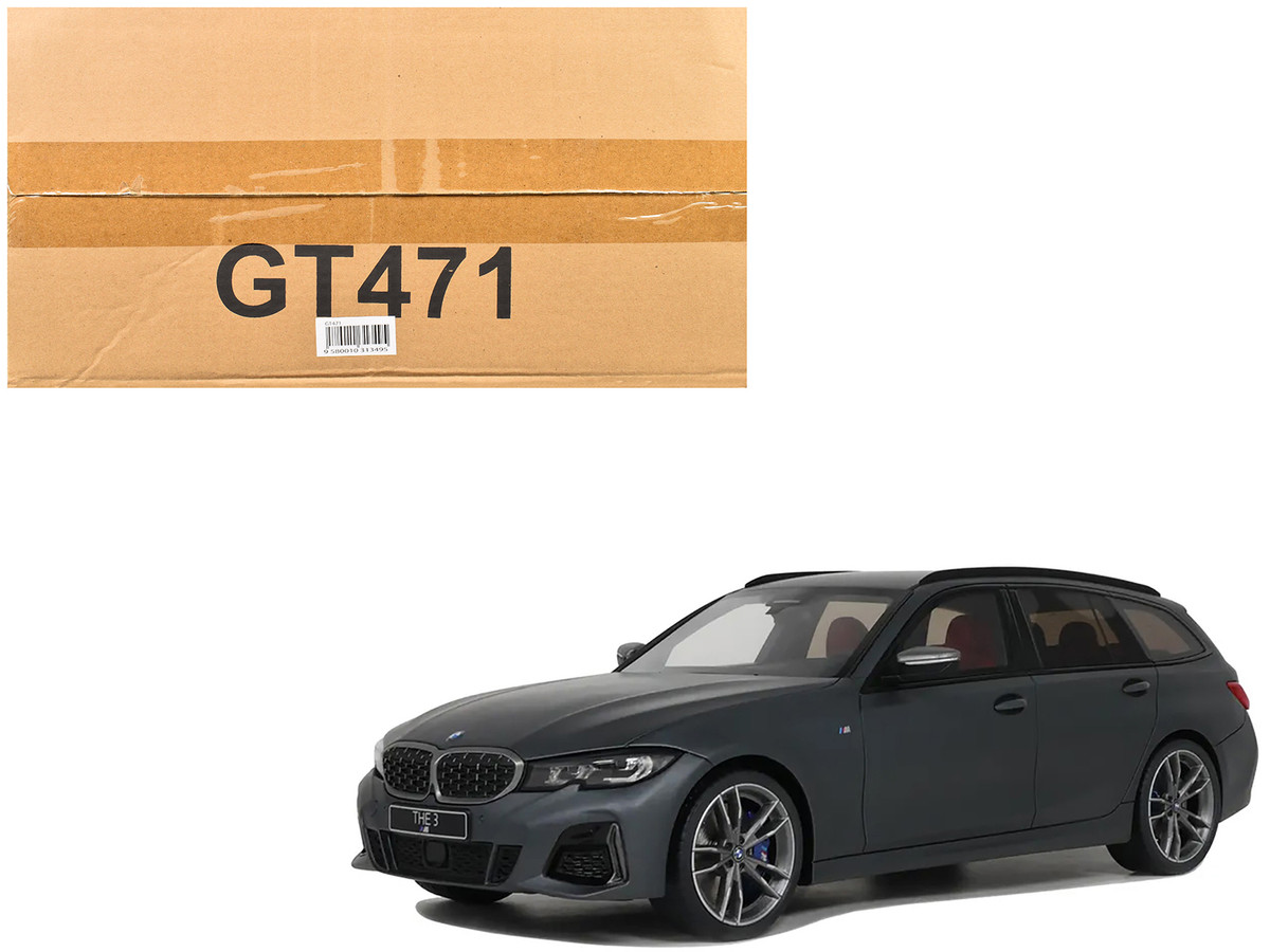 2019 BMW M340i Xdrive M Gray Metallic 1/18 Model Car GT Spirit GT471