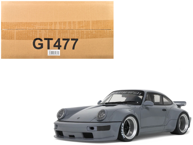 2015 Porsche RWB Jonsibal Gray 1/18 Model Car GT Spirit GT477