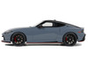 2024 Nissan Z Nismo Gray with Black Top 1/18 Model Car GT Spirit GT484