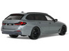 2023 BMW 530E XDrive M Silver Metallic 1/18 Model Car GT Spirit GT485