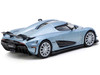 Koenigsegg Regera Light Blue Metallic Global64 Series 1/64 Diecast Model Tarmac Works T64G-TL017-LB