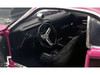 1970 Dodge Challenger T A Pro Stock Mopar Performance Panther Pink with Black Stripes and Black Hood Limited Edition to 350 pieces Worldwide 1/18 Diecast Model Car ACME A1806029