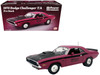 1970 Dodge Challenger T A Pro Stock Mopar Performance Panther Pink with Black Stripes and Black Hood Limited Edition to 350 pieces Worldwide 1/18 Diecast Model Car ACME A1806029