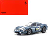 Ferrari 250 GTO #24 Phil Hill Olivier Gendebien 2nd Place Sebring 12 Hours 1962 1/18 Diecast Model Car Kyosho KS08438D