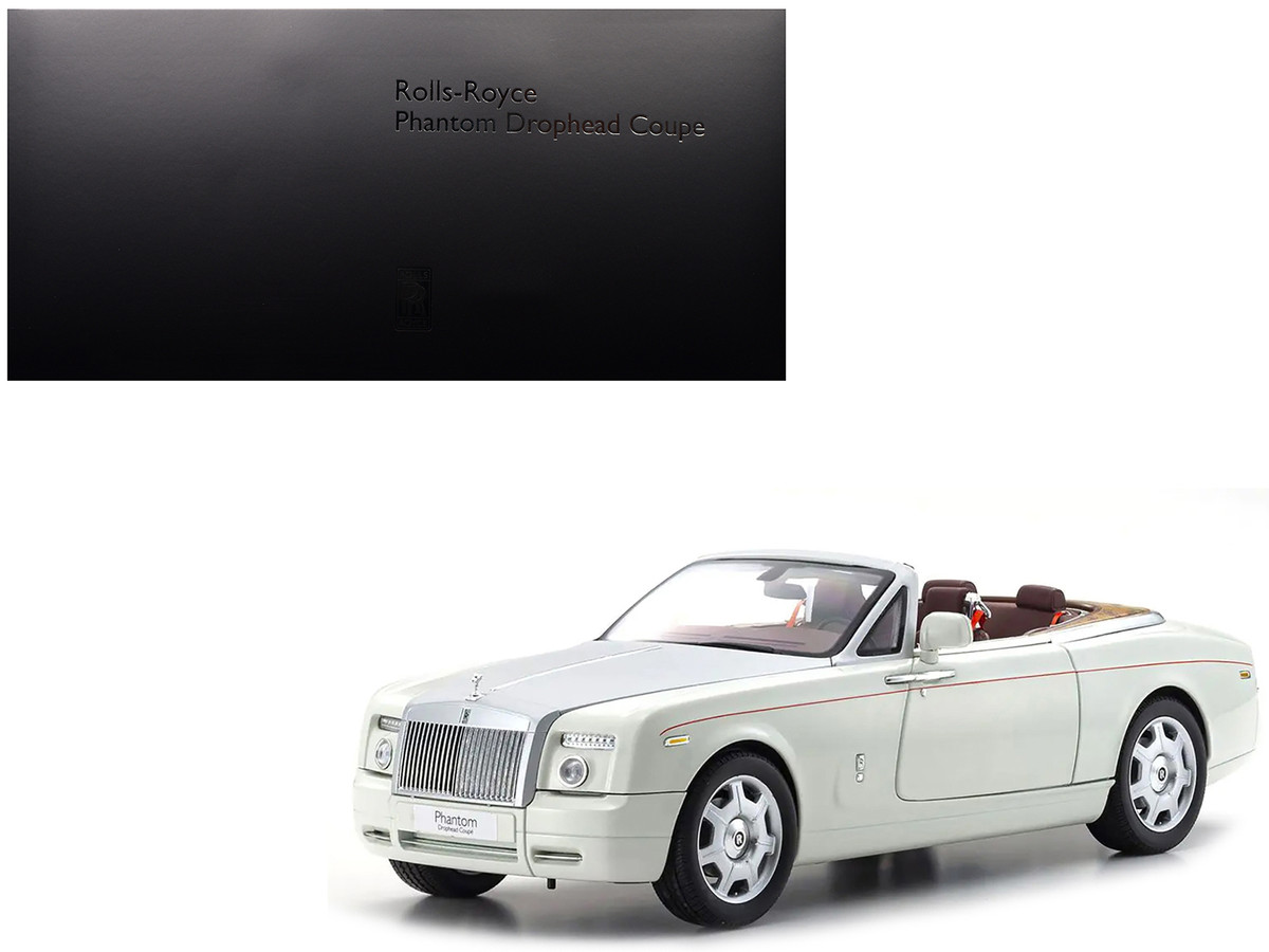 Rolls Royce Phantom Drophead Coupe English White with Silver