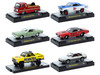 Auto Meets Set of 6 Cars IN DISPLAY CASES Release 87 Limited Edition 1/64 Diecast Model Cars M2 Machines 32600-87