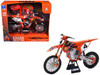 KTM 450 SX F Motorcycle #4 Chase Sexton Red Bull KTM Factory Racing 1/12 Diecast Model New Ray 58353