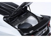Nissan GT R50 By ItalDesign Black and White Metallic 1/18 Model Car Autoart AA77511