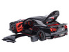 Nissan GT R50 By ItalDesign Black and Matt Black 1/18 Model Car Autoart AA77513