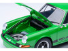 Porsche 911 Carrera 2 7 RS Viper Green with Black Stripes and Wheels 1/18 Model Car Autoart 78034