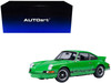 Porsche 911 Carrera 2 7 RS Viper Green with Black Stripes and Wheels 1/18 Model Car Autoart 78034