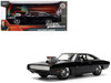 1970 Dodge Charger R T Black Furious 7 2015 Movie Fast & Furious Series 1/24 Diecast Model Car Jada 35423