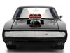 1970 Dodge Charger R T Black Furious 7 2015 Movie Fast & Furious Series 1/24 Diecast Model Car Jada 35423