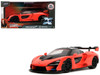 McLaren Senna Red and Black Fast X 2023 Movie Fast & Furious Series 1/32 Diecast Model Car Jada 35614