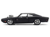 1970 Dodge Charger R T Matt Black Fast & Furious 2009 Movie Fast & Furious Series 1/24 Diecast Model Car Jada 35729