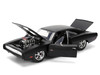 1970 Dodge Charger R T Matt Black Fast & Furious 2009 Movie Fast & Furious Series 1/24 Diecast Model Car Jada 35729
