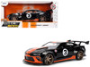 2016 Chevrolet Camaro #3 Gulf Oil Black with Orange Stripe Wide Body Series 1/24 Diecast Model Car Jada 36344