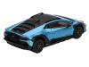 Lamborghini Huracan Sterrato Blu Aegir Blue Metallic with Black Top Limited Edition 1/64 Diecast Model Car Mini GT MGT00807