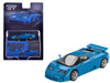 Bugatti EB110 Super Sport Blu Bugatti Blue Limited Edition 1/64 Diecast Model Car Mini GT MGT00890