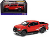 Ford Ranger Raptor X SE Pickup Truck RHD Right Hand Drive True Red with Graphics Vanguards Series 1/43 Diecast Model Car Corgi VA15204