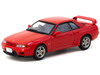 Nissan Skyline GT R BNR32 RHD Right Hand Drive Red J Collection Series 1/64 Diecast Model Tarmac Works JC64-008-RD