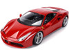 Ferrari 488 GTB Red 1/18 Diecast Model Car Bburago 16008