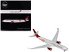 Airbus A330 900 Commercial Aircraft Virgin Atlantic G VSRB Gray with Red Tail Gemini 200 Series 1/200 Diecast Model Airplane GeminiJets G2VIR1373