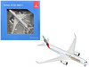 Airbus A350 900 Commercial Aircraft Emirates Airlines A6 EXB White with Tail Graphics 1/400 Diecast Model Airplane GeminiJets GJ2330