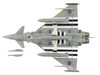 Eurofighter Typhoon FGR4 Fighter Aircraft ZJ913 FM G 2024 British Royal Air Force Air Power Series 1/72 Diecast Model Hobby Master HA6626