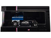 1950 Kenworth Bullnose Truck Tractor Blue with White Stripes 1/64 Diecast Model IXO Models U64TR002