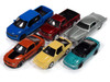 Auto World Premium 2025 Release 1 Set B of 6 pieces 1/64 Diecast Model Cars Auto World 64502B