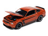 2012 Boss 302 Competition Orange with Black Accents Modern Muscle Series 1/64 Diecast Model Car Auto World 64502-AWSP186B