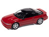 1991 Mitsubishi Eclipse GSX Maranello Red with Black Top Import Legends Series 1/64 Diecast Model Car Auto World 64502-AWSP189A