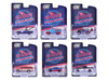 Chevron Special Edition Series 1 Set of 6 pieces 1/64 Diecast Model Cars Greenlight 41175SET