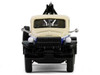 1948 Dodge Power Wagon Wrecker Tow Truck Beige and Blue Chevron Special Edition Series 1 1/64 Diecast Model Car Greenlight 41175A