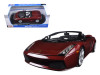 Lamborghini Gallardo Spyder Burgundy 1/18 Diecast Model Car Maisto 31136