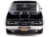 1970 Oldsmobile 442 W 30 Ebony Black with Red Stripes 1/43 Diecast Model IXO Models IA43006