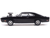 1970 Dodge Charger with Blown Engine Black 1/43 Diecast Model IXO Models IA43007