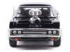 1970 Dodge Charger with Blown Engine Black 1/43 Diecast Model IXO Models IA43007