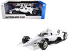 Dallara IndyCar Blank White Autograph Car Super Speedway Configuration NTT IndyCar Series 1/18 Diecast Model Car IXO Models IND18002