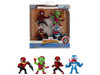Set of 4 Diecast Figures Spider Man Metalfigs Series Diecast Models Jada 35597