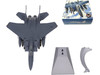 McDonnell Douglas F 15E Strike Eagle Aircraft Lancers 333rd Fighter Squadron 4th Fighter Wing 9th Air Force Air Combat Command Seymour Johnson Air Force Base 2012 United States Air Force 1/100 Diecast Model Airplane FS058B