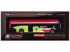 New Flyer Xcelsior Charge NG Electric Transit Bus TTC Toronto Transit Commission Red and Green with White Stripes The Bus & Motorcoach Collection 1/87 HO Diecast Model Iconic Replicas 87-0579