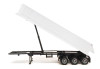 3 Axle Dump Trailer White 1/87 HO Plastic Model Promotex 005340W